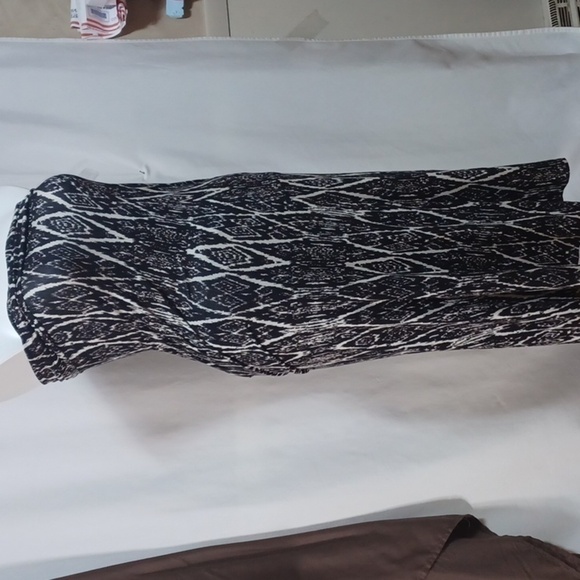 B JEWEL WOMENS DRESS SIZE L strapless rayon spandex blend materials - Picture 1 of 7